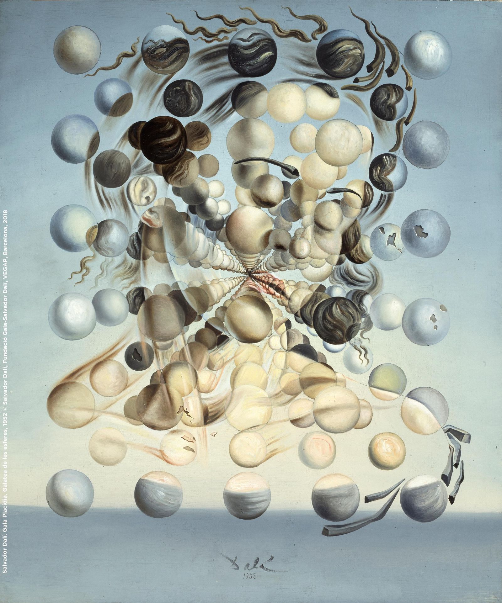Galatea of the Spheres - Salvador Dali (1952)